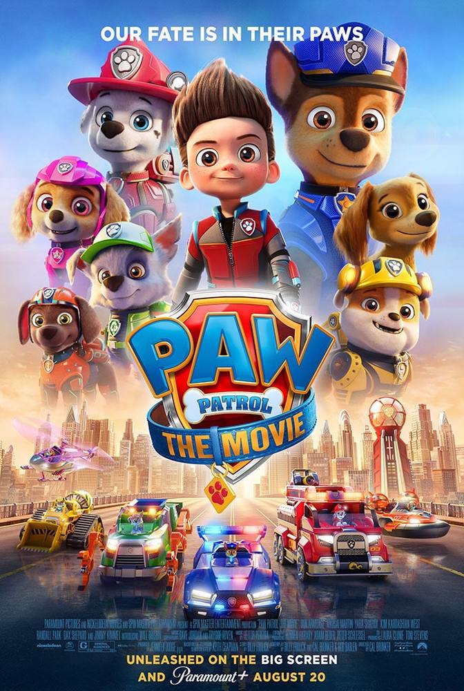 پوستر فیلم سینمایی «سگ های نگهبان: فیلم» (PAW Patrol: The Movie)